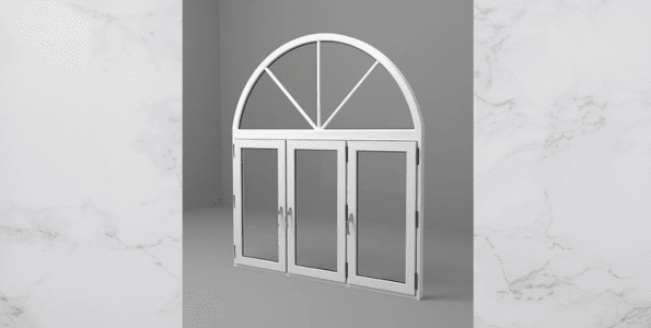 Curved uPVC Windows