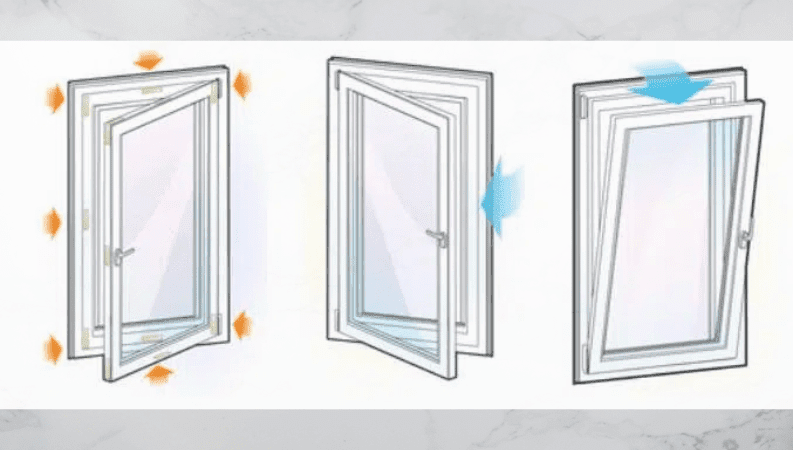 mahadev upvc ajmer uPVC Tilt and Turn Windows